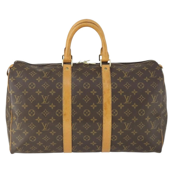 LOUIS VUITTON Monogram Keepall 45 Boston Bag M41428 LV Auth ka2278