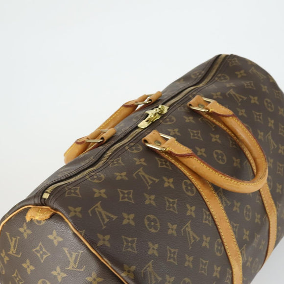 LOUIS VUITTON Monogram Keepall 45 Boston Bag M41428 LV Auth ka2278