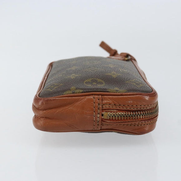 LOUIS VUITTON Monogram Pochette Sports Clutch Bag N0.183 LV Auth ka228