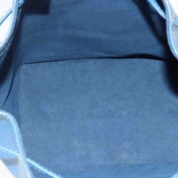 LOUIS VUITTON Epi Petit Noe Shoulder Bag Blue M44105 LV Auth ka2285
