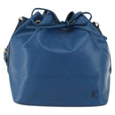 LOUIS VUITTON Epi Petit Noe Shoulder Bag Blue M44105 LV Auth ka2285-13