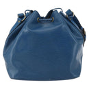 LOUIS VUITTON Epi Petit Noe Shoulder Bag Blue M44105 LV Auth ka2285-2