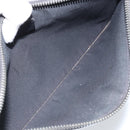 FENDI Clutch Bag Leather Black Auth ka2288-11