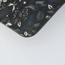 FENDI Clutch Bag Leather Black Auth ka2288-14