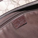 GUCCI GG Supreme Tote Bag PVC Beige Silver 181086 Auth ka2296-16