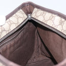 GUCCI GG Supreme Tote Bag PVC Beige Silver 181086 Auth ka2296-18