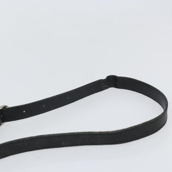 GUCCI GG Canvas Shoulder Bag Black Silver 272380 Auth ka2298A