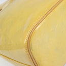 LOUIS VUITTON Monogram Vernis Houston Hand Bag Gris M91053 LV Auth ka2306-17