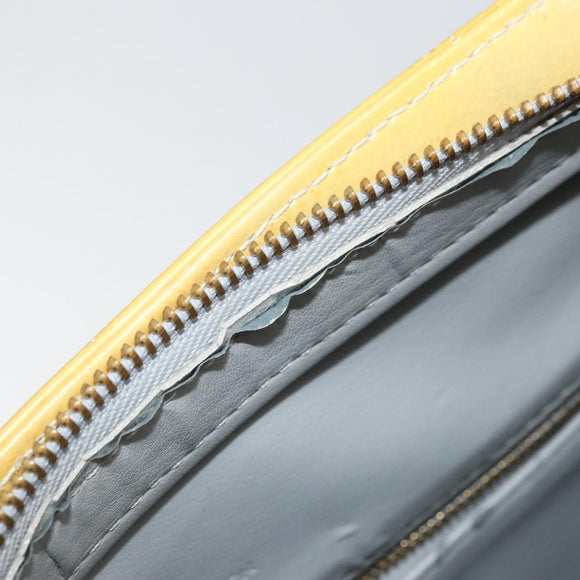 LOUIS VUITTON Monogram Vernis Houston Hand Bag Gris M91053 LV Auth ka2306