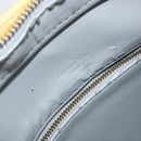 LOUIS VUITTON Monogram Vernis Houston Hand Bag Gris M91053 LV Auth ka2306-10