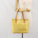 LOUIS VUITTON Monogram Vernis Houston Hand Bag Gris M91053 LV Auth ka2306-25