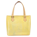 LOUIS VUITTON Monogram Vernis Houston Hand Bag Gris M91053 LV Auth ka2307-13