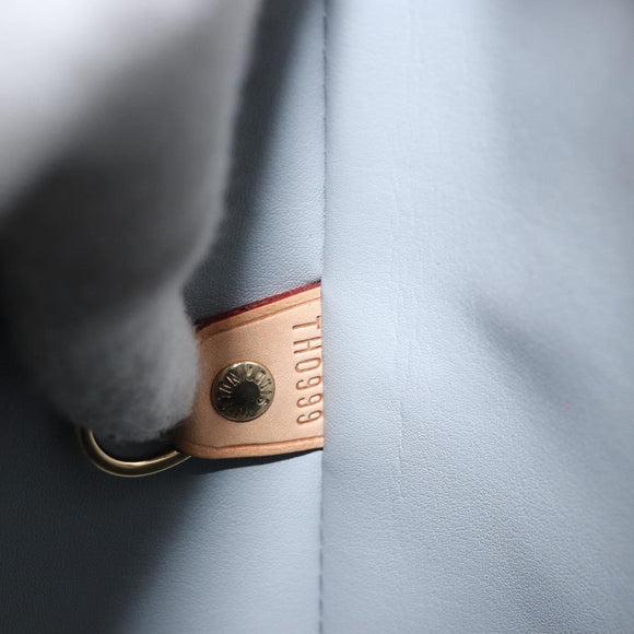 LOUIS VUITTON Monogram Vernis Houston Hand Bag Gris M91053 LV Auth ka2307