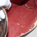 LOUIS VUITTON Damier Ebene Pochette Cosmetic PM Pouch N47516 LV Auth ka231-10