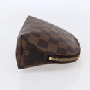 LOUIS VUITTON Damier Ebene Pochette Cosmetic PM Pouch N47516 LV Auth ka231-4