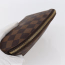 LOUIS VUITTON Damier Ebene Pochette Cosmetic PM Pouch N47516 LV Auth ka231-5