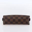LOUIS VUITTON Damier Ebene Pochette Cosmetic PM Pouch N47516 LV Auth ka231-6