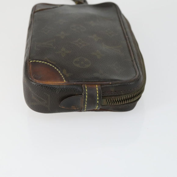 LOUIS VUITTON Monogram Clutch Bag 4 Set LV Auth ka2311