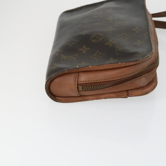 LOUIS VUITTON Monogram Clutch Bag 4 Set LV Auth ka2311