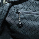 GUCCI Bamboo Backpack Leather Black Gold 003 2058 0016 5 Auth ka2313-23