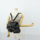 GUCCI Bamboo Backpack Leather Black Gold 003 2058 0016 5 Auth ka2313-28