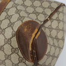 GUCCI GG Supreme Handtas PVC Beige Goud Auth ka2314-9