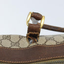GUCCI GG Supreme Handtas PVC Beige Goud Auth ka2314-10