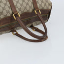 GUCCI GG Supreme Handtas PVC Beige Goud Auth ka2314-7