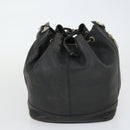 Burberrys BALLY Shoulder Bag Leather 2 Set Black Auth ka2315-11