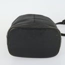 Burberrys BALLY Shoulder Bag Leather 2 Set Black Auth ka2315-15