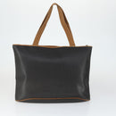 Burberrys BALLY Shoulder Bag Leather 2 Set Black Auth ka2315-3