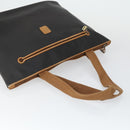 Burberrys BALLY Shoulder Bag Leather 2 Set Black Auth ka2315-5