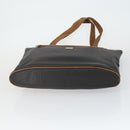 Burberrys BALLY Shoulder Bag Leather 2 Set Black Auth ka2315-7