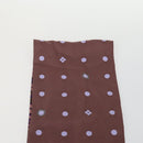 LOUIS VUITTON Schal mit Leopardenmuster Seide Lila LV Auth ka2317V-13