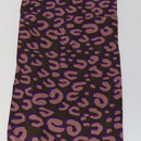 LOUIS VUITTON Schal mit Leopardenmuster Seide Lila LV Auth ka2317V-4