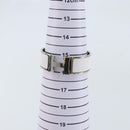 HERMES Bangle Click Crack Bracelet metal White Auth ka2319M-14