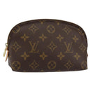 LOUIS VUITTON Monogram Pochette Cosmetic PM Cosmetic Pouch M47515 LV Auth ka232-1