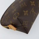 LOUIS VUITTON Monogram Pochette Cosmetic PM Cosmetic Pouch M47515 LV Auth ka232-16