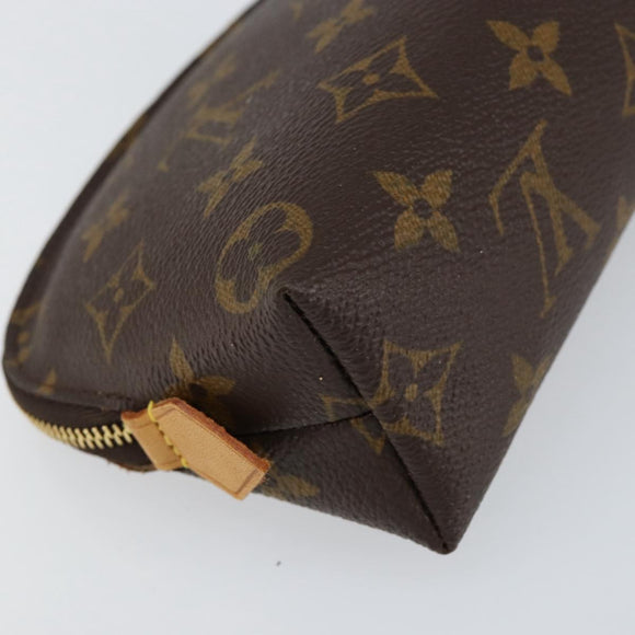 LOUIS VUITTON Monogram Pochette Cosmetic PM Cosmetic Pouch M47515 LV Auth ka232