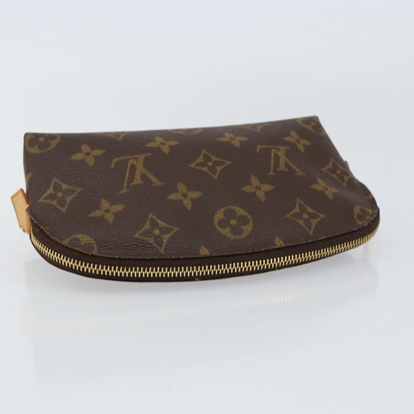 LOUIS VUITTON Monogram Pochette Cosmetic PM Cosmetic Pouch M47515 LV Auth ka232