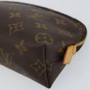 LOUIS VUITTON Monogram Pochette Cosmetic PM Cosmetic Pouch M47515 LV Auth ka232-7