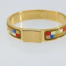 HERMES Bangle Click Crack Bracelet metal Multicolor Auth ka2320M-6
