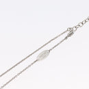 LOUIS VUITTON Essential V Necklace metal Pink M63182 LV Auth ka2321M-15