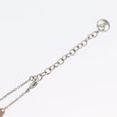 LOUIS VUITTON Essential V Necklace metal Pink M63182 LV Auth ka2321M-16