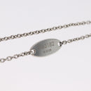LOUIS VUITTON Essential V Necklace metal Pink M63182 LV Auth ka2321M-11