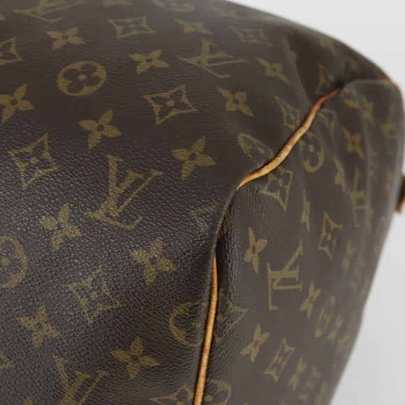LOUIS VUITTON Monogram Keepall 55 Boston Bag M41424 LV Auth ka2325