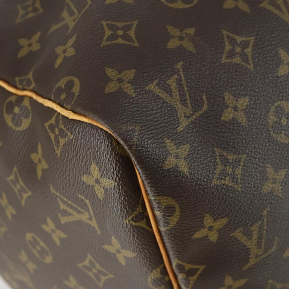 LOUIS VUITTON Monogram Keepall 55 Boston Bag M41424 LV Auth ka2325