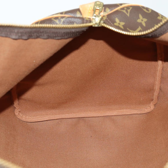 LOUIS VUITTON Monogram Keepall 55 Boston Bag M41424 LV Auth ka2325