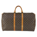 LOUIS VUITTON Monogram Keepall 55 Boston Bag M41424 LV Auth ka2325-13