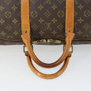 LOUIS VUITTON Monogram Keepall 55 Boston Bag M41424 LV Auth ka2325-7